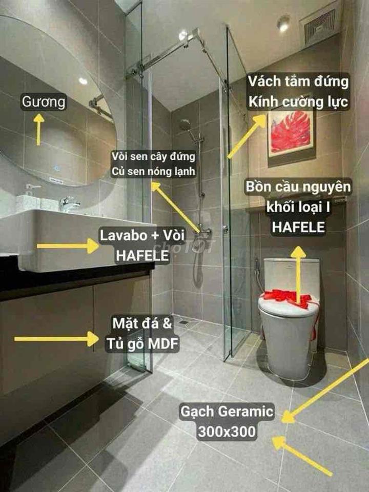 Tháp Bcons City - Siêu Thi Bcons City Mall. 2PN-2WC @55m2. Tầng 5 là k