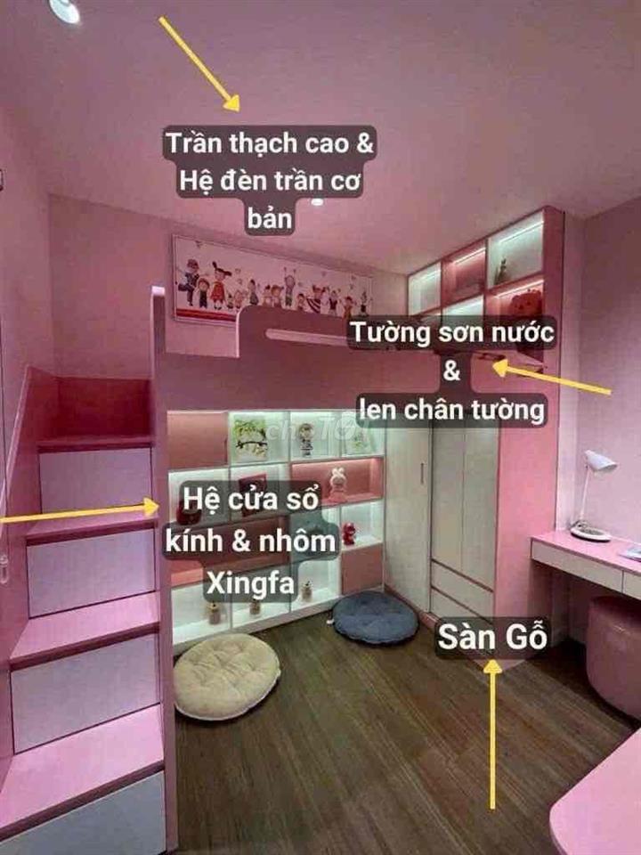 Tháp Bcons City - Siêu Thi Bcons City Mall. 2PN-2WC @55m2. Tầng 5 là k