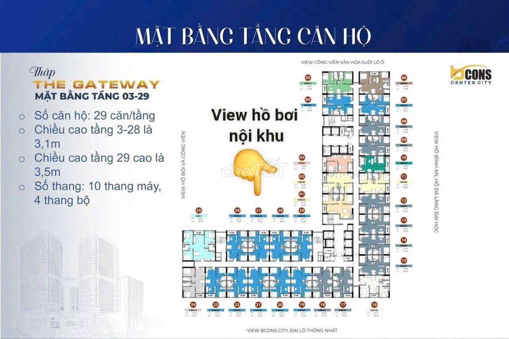 Chính chủ cần bán Bcons Center City