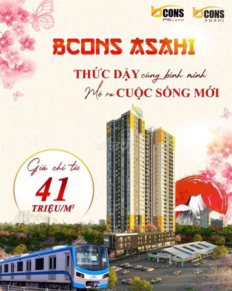 Chính chủ cần bán Bcons Asahi  giá tốt 