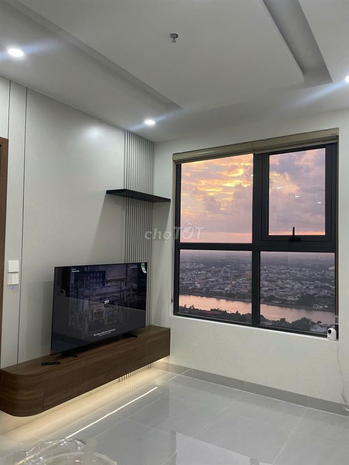 CHO THUÊ CĂN HỘ 2PN FULL NỘI THẤT TẦNG CAO VIEW SÔNG NGAY QL13