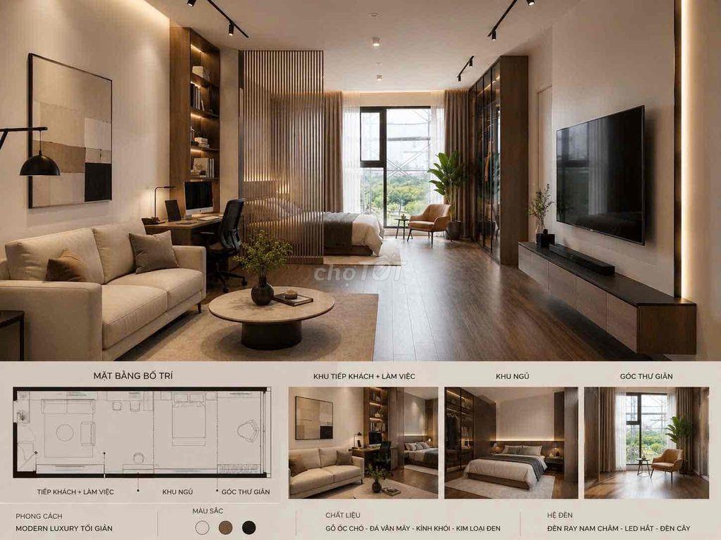 Bán Officetel PiCity Sky Park 32m2 tầng 5 giá 1,25 tỷ