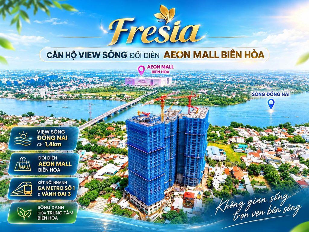 CH 2PN 2WC 51,5m2  CK 4%, vay 75% TT 25% nhận nhà, gần Aeon Mall
