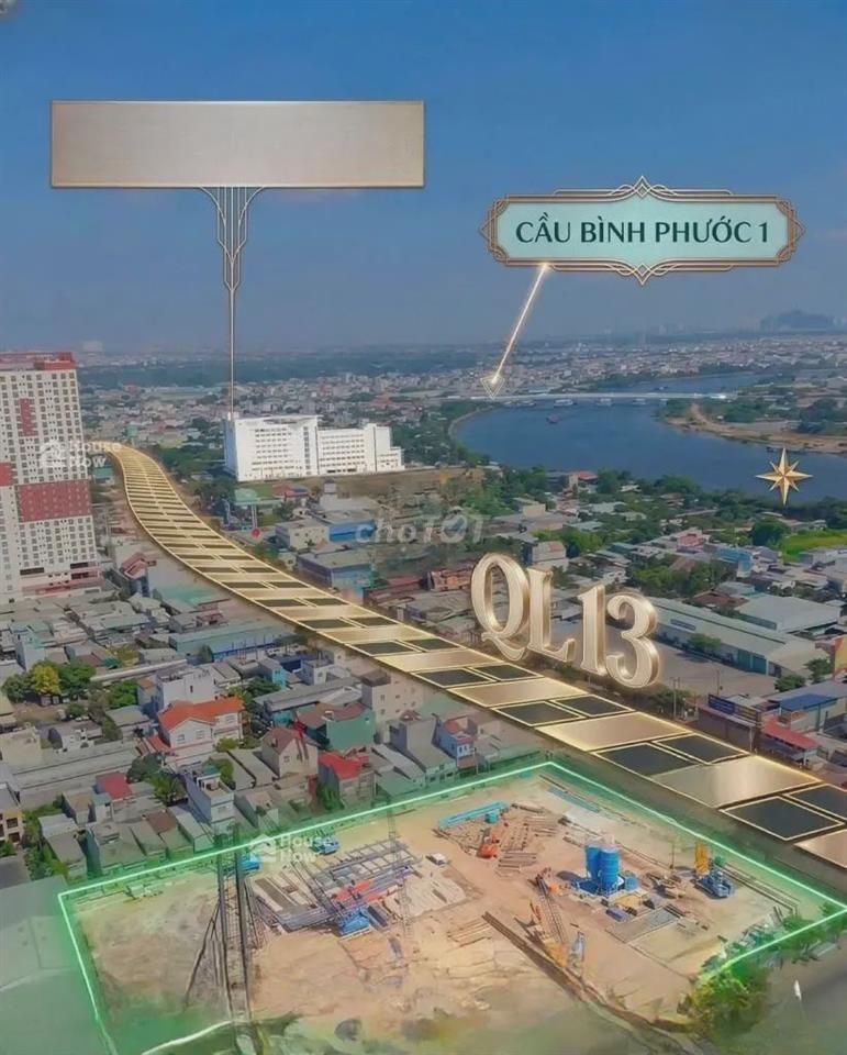 2PN - giá 2ty8 - Bàn giao full nội thất -  Mặt Tiền Đường QL13