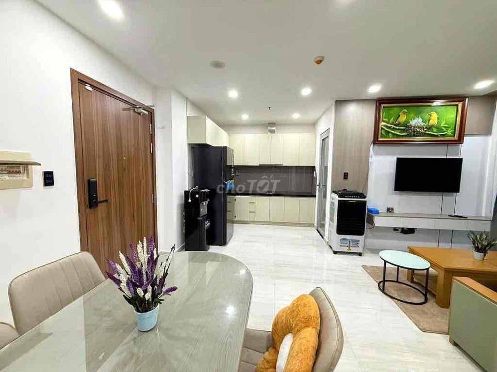 CHO THUÊ CHUNG CƯ HAPPY ONE CENTRAL 2 PHÒNG NGỦ PHỤ NỘI THẤT
