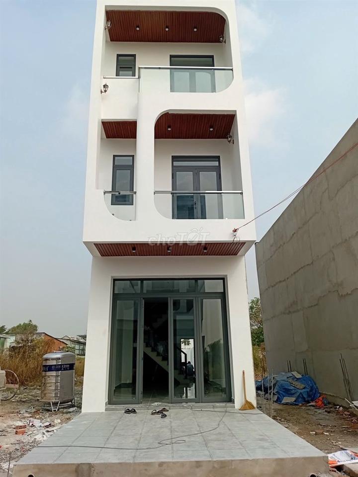 2.86 Tỷ Nhà Phố KDC Thủ Dầu Một - Sổ hoàn công, hẻm xe hơi 7m 
