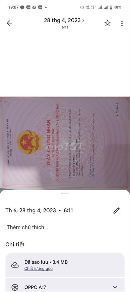 Cần bán gấp nhà hẻm xe hơi, chính chủ 