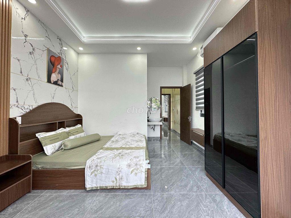 Nhà 2 lầu 2 mặt thoáng, 2 mặt tiền trước sau giáp công viên 4.8tỷ