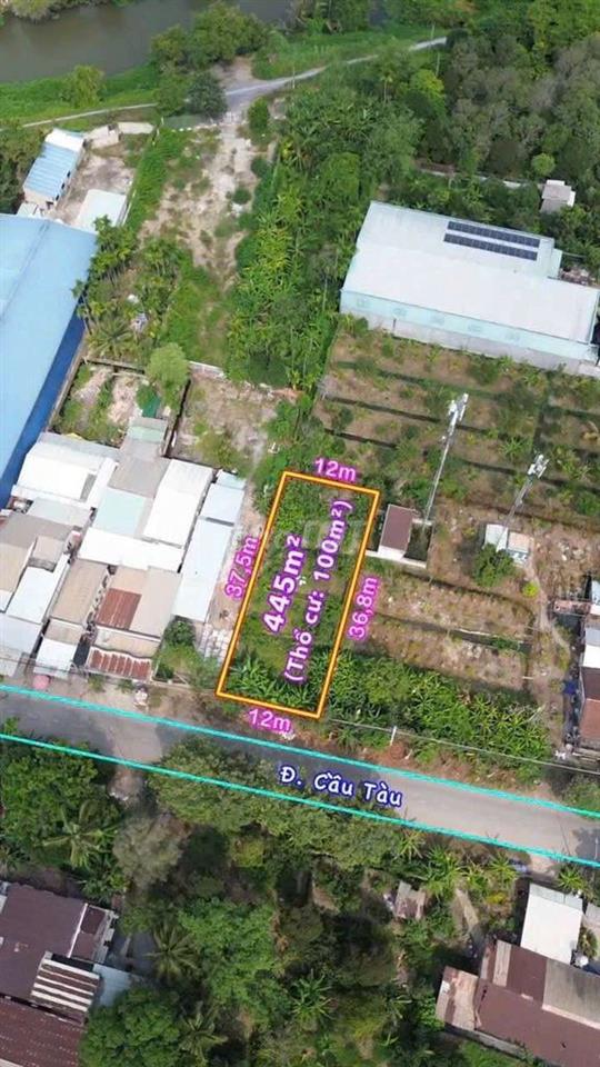ĐẤT XÂY BIỆT THỰ MẶT TIỀN ĐƯỜNG CẦU TÀU,  BÌNH NHÂM 