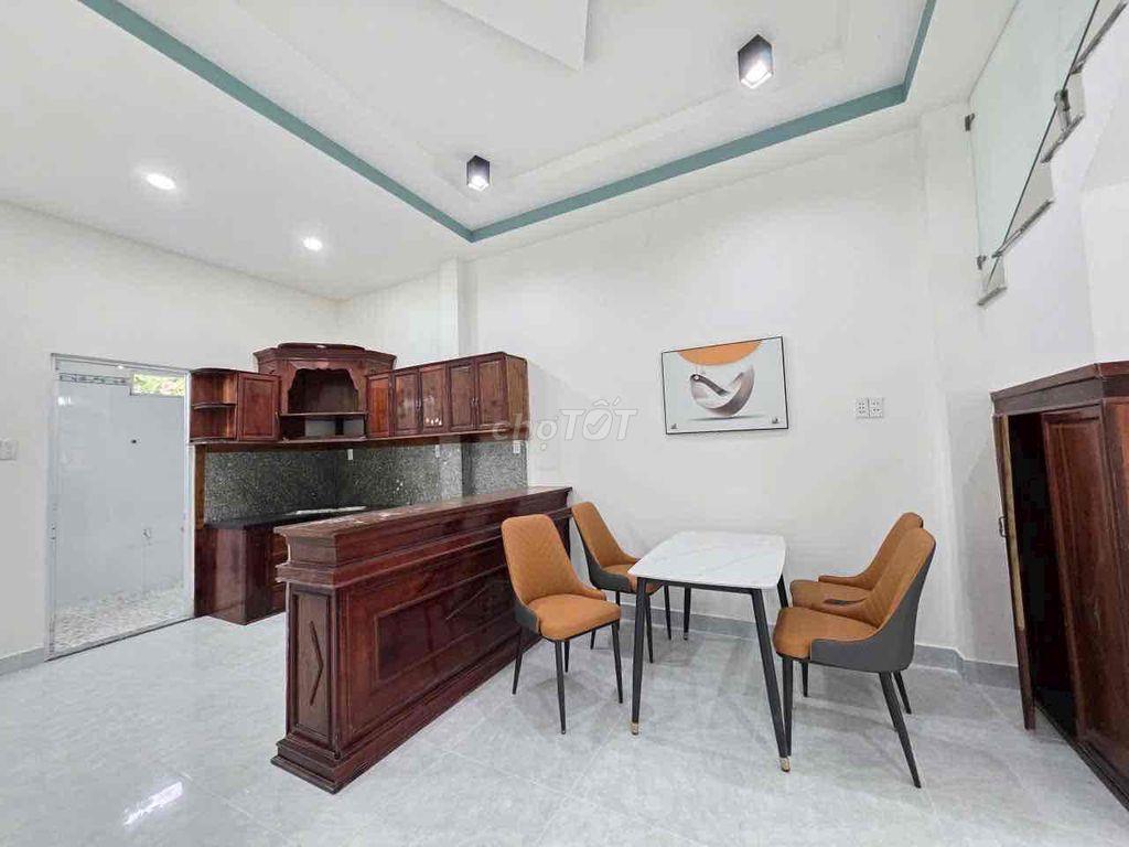 Nhà Hiệp Thành Hẽm  232 Nguyễn Đức Thuận 1tr1L 2pn ,2wc sẵn nội thất