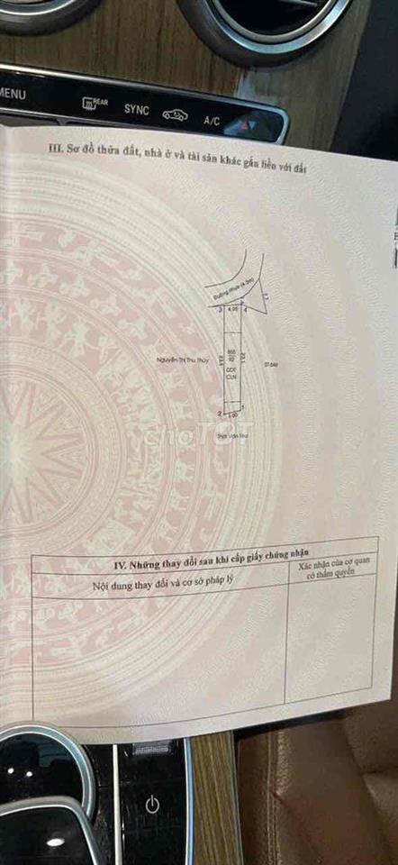 Đất Phú Hoà gần Đại học Thủ Dầu Một , đường Nhựa 5m Thông ra QL 13