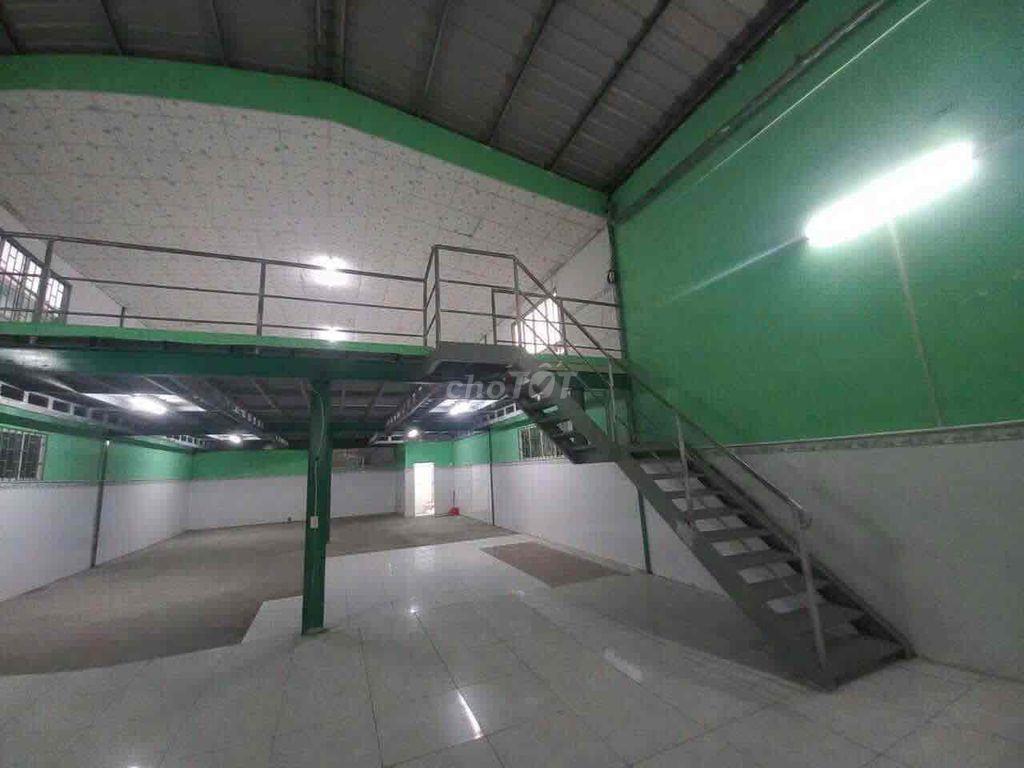 Kho đẹp Tân An , 9x30m. Đường xe cont. có gác lửng , wc