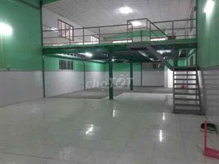 Kho đẹp Tân An , 9x30m. Đường xe cont. có gác lửng , wc