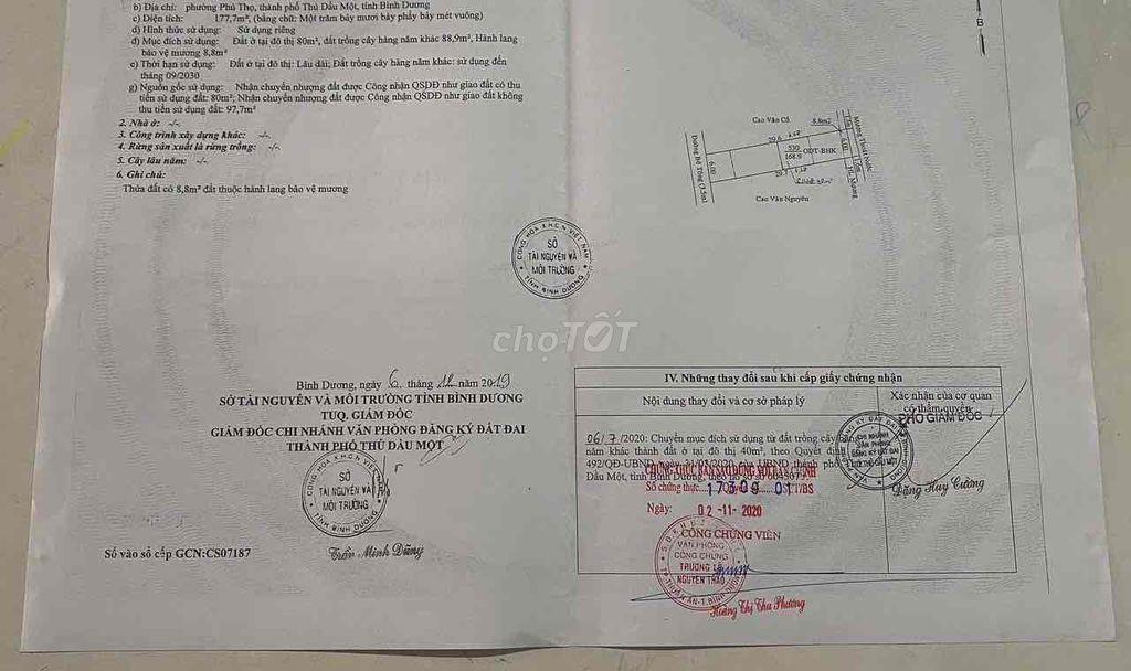 Bán đất hẻm 925 Lê Hồng Phong gần chợ Phú Văn