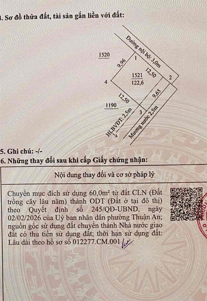 Chính chủ bán đất Hưng định ( bề ngang 12 mét )