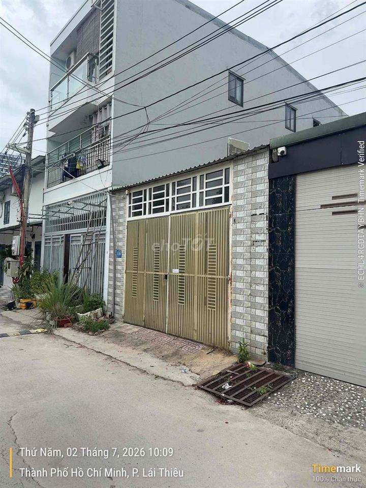 BÁN NHANH NHÀ 75M² – GẦN CHỢ LÁI THIÊU CHỈ 500M