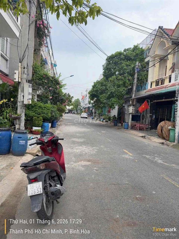 KHO XƯỞNG DT 102M² – GÓC 2 MẶT TIỀN KDC MINH TUẤN – GẦN CHỢ BÌNH ĐÁNG