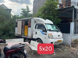BÁN NHANH ĐẤT MẶT TIỀN BÌNH HÒA 08 NGAY BÙI HỮU NGHĨA – DT 100M²