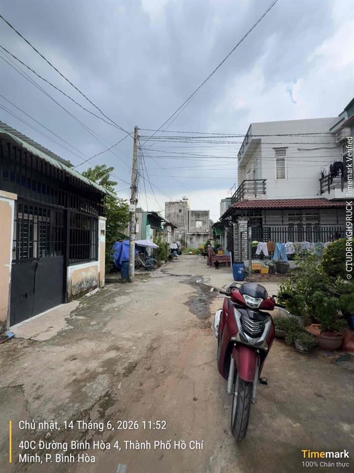 ĐẤT BÌNH HÒA SAU KCX LINH TRUNG 2  DT 208M² ĐƯỜNG 5M ĐẸP