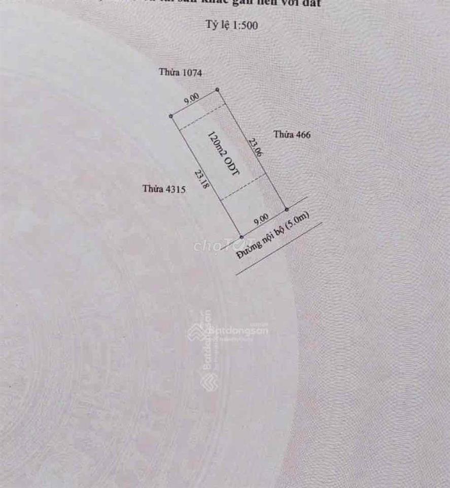 ĐẤT BÌNH HÒA SAU KCX LINH TRUNG 2  DT 208M² ĐƯỜNG 5M ĐẸP