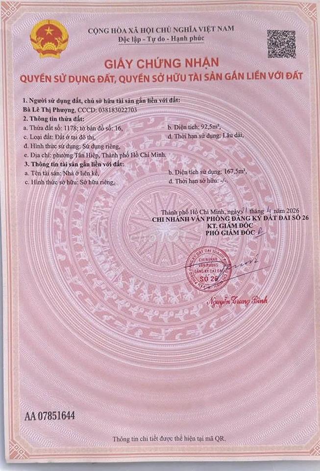 Nhà cần bán