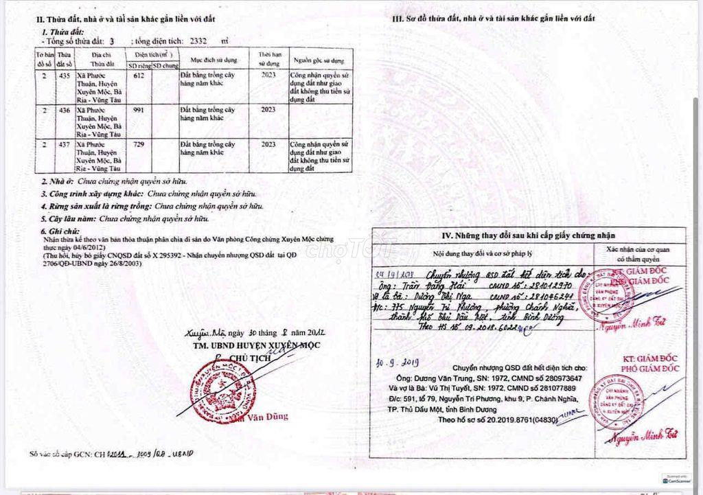 chính chủ cần sang nhượng  Mặt tiền QL55