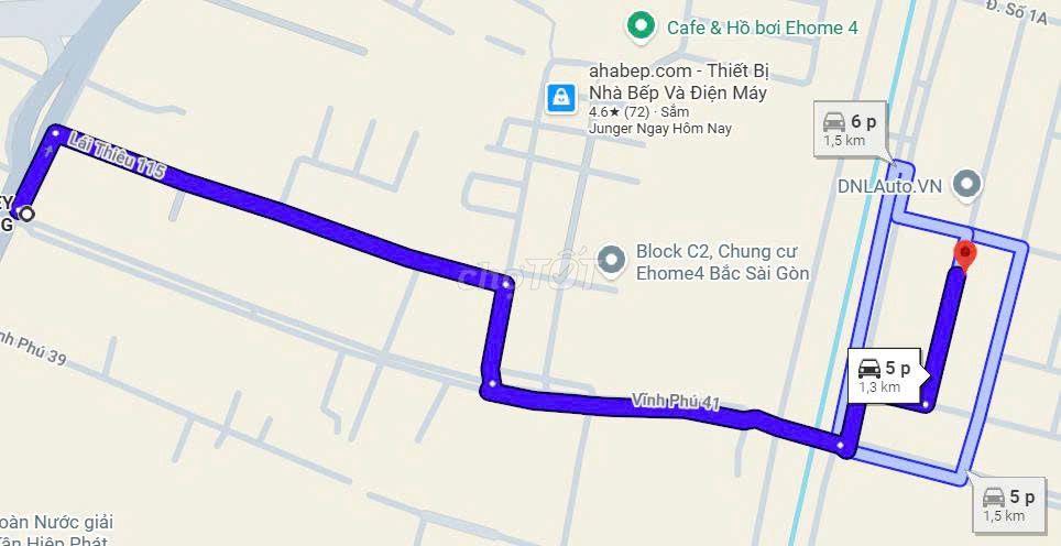 Bán nhà riêng tại KDC Vĩnh Phú II, 140 m2, 3PN, 3WC