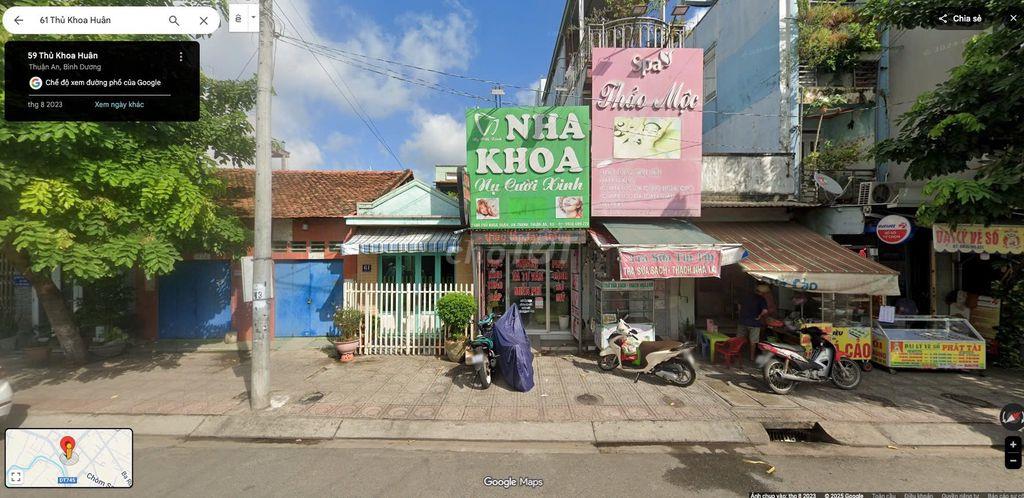BÁN NHÀ 2 MẶT TIỀN KHU CHỢ BÚNG AN THẠNH