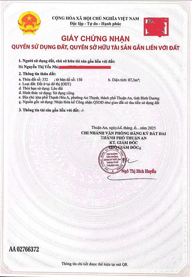 BÁN NHÀ 2 MẶT TIỀN KHU CHỢ BÚNG AN THẠNH