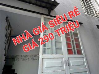 CHỈ 290 TRIỆU Nhà Sổ Chung 20m Phường Thái Hòa Tân Uyên Bình Dương