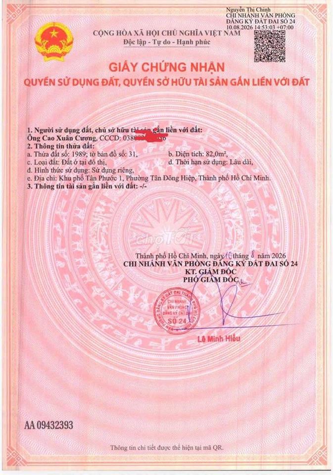 Biệt thự giảm giá Tân Đông Hiệp ,TpHcM