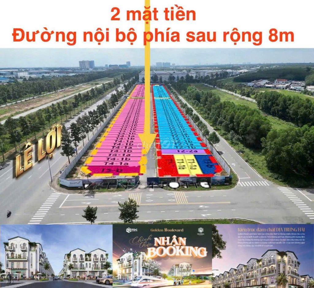 Chính chủ cần tiền bán gấp Nhà phố thương mại 2 mặt tiền đường Lê Lợi 