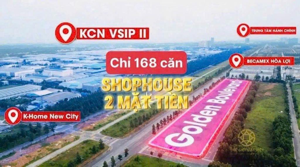 GOLDEN BOULEVARD – Dự án mặt tiền đường Lê lợi trung tâm hành chính BD