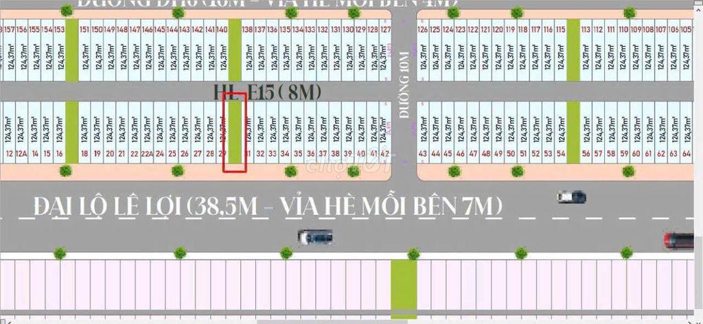 Bán nhanh căn nhà 1 triệt 2 lầu vị trí đẹp  mặt tiền đường Lê LơiD