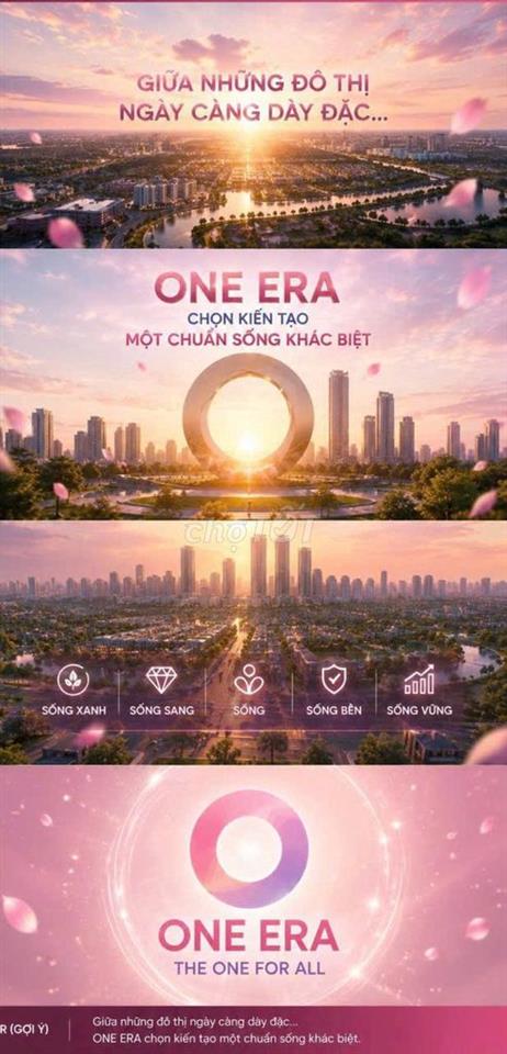 ONE ERA Nhật Bản 50ha  QL13 và Metro giá tốt chủ đầu tư chiết khấu cao