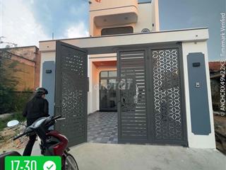 nhà đã hoàn thành, sau lưng cây xăng thới Hoà, bến cát 100m2 2ti280