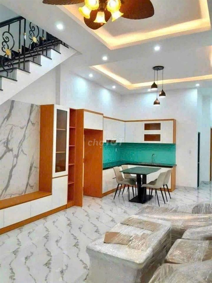 Cho thuê nhà trệt lầu hẻm Lê Hồng Phong Phú Lợi