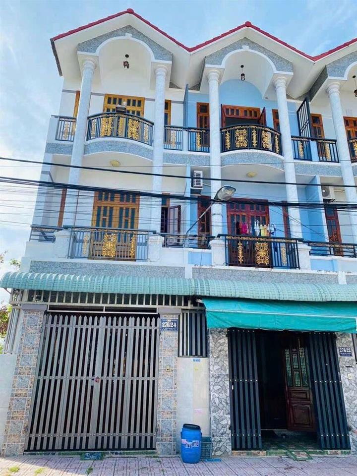 Cho thuê nhà 1 Trệt 2 Lầu gần sân vận động Đông Hoà
