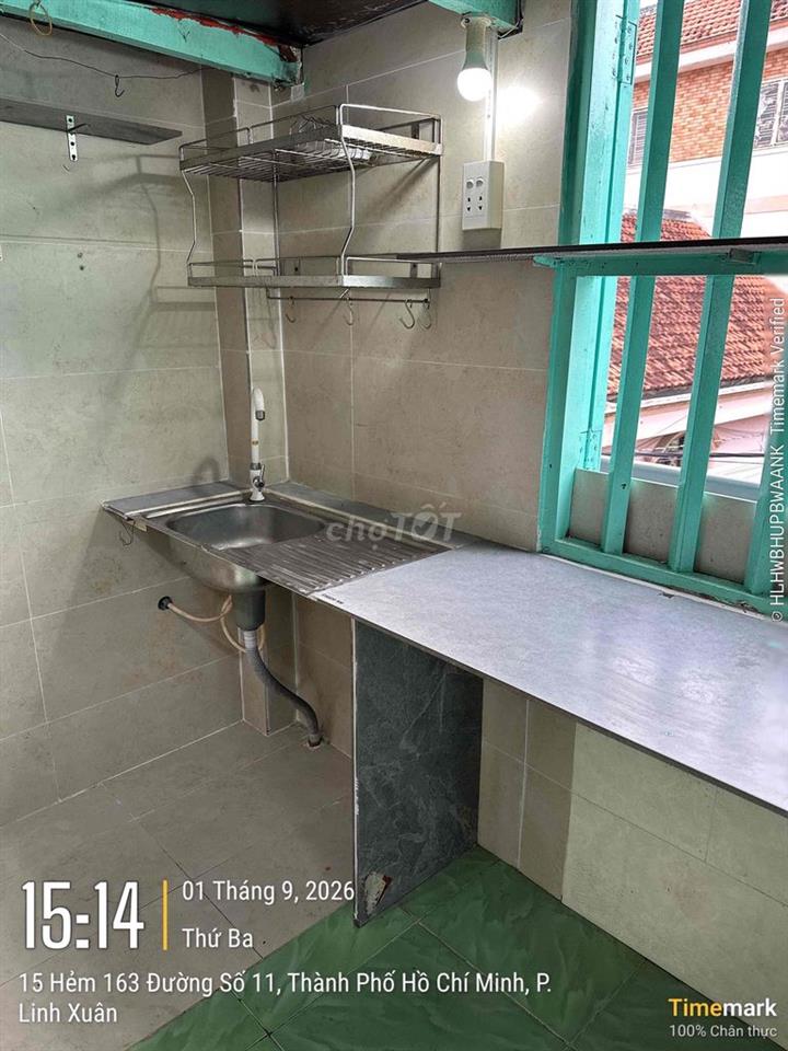 Phòng Trọ 2tr4 - Linh Xuân, Dĩ An - Gần Làng Đại Học