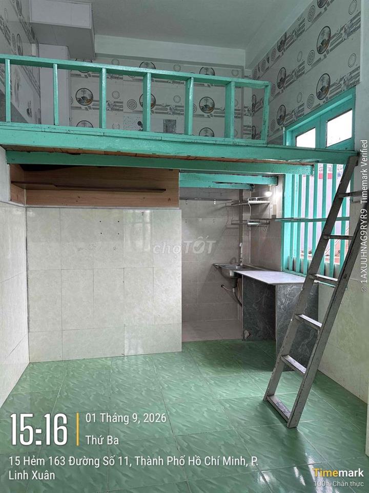 Phòng Trọ 2tr4 - Linh Xuân, Dĩ An - Gần Làng Đại Học