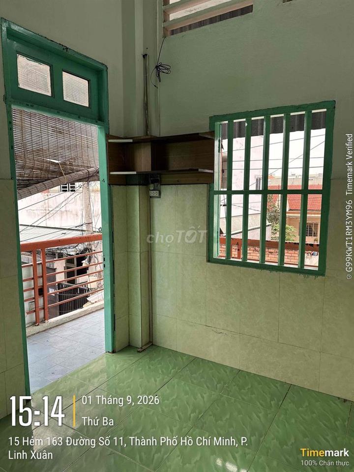 Phòng Trọ 2tr4 - Linh Xuân, Dĩ An - Gần Làng Đại Học