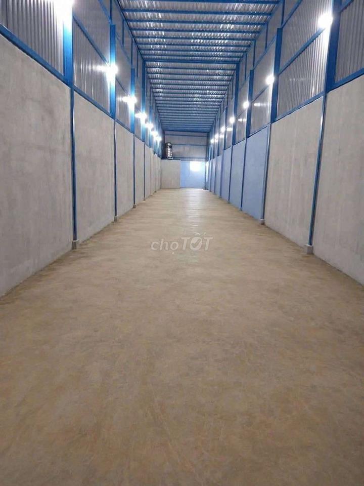 Cho thuê  230m2 kho Tân Vĩnh Hiệp mới xây xa dân