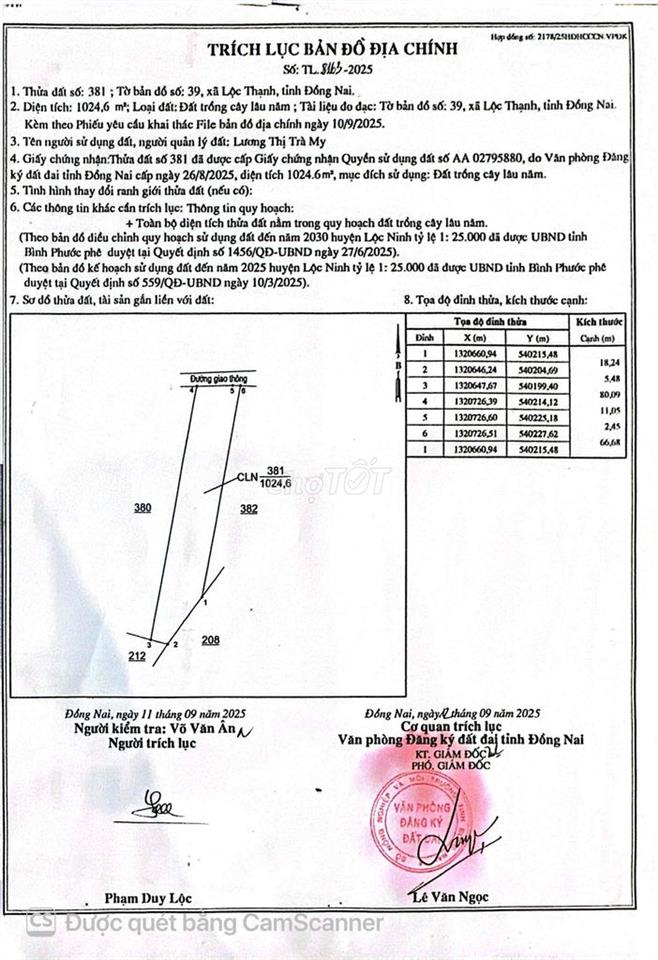 bán đất bình phước- lộc ninh - giá thu hồi vốn