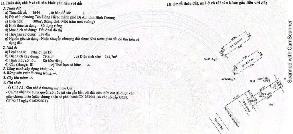 Cho thuê nhà nguyên căn diện tích sử dụng lên đến 240m2.