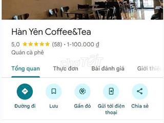 Cần sang quán cà phê kết hợp đồ ăn Hàn Quốc
