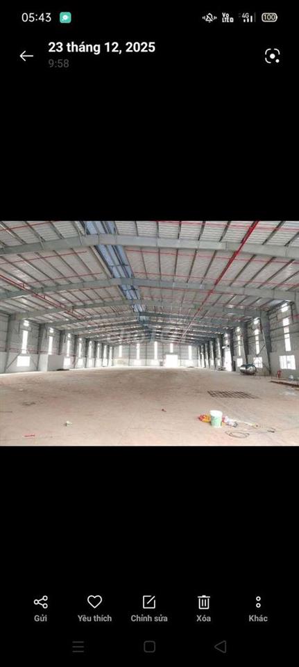 Xưởng bán có nguồn thu nhập cao 1,1 tỷ/tháng. S 3,3Ha full SKC 50 năm.