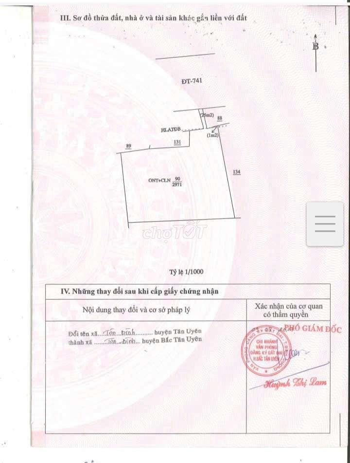 Bán Đất SKC sản xuất kinh doanh 50 năm. S 3.000m² QL-14 Giá 12 tỷ 