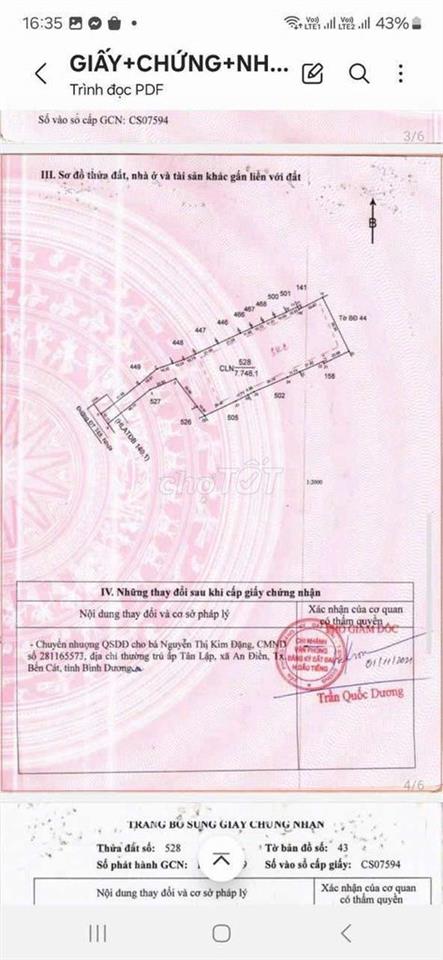 Xưởng Bán hoặc cho thuê 7.800m² giá 37 tỷ, giá thuê 2,4USD/Tháng 