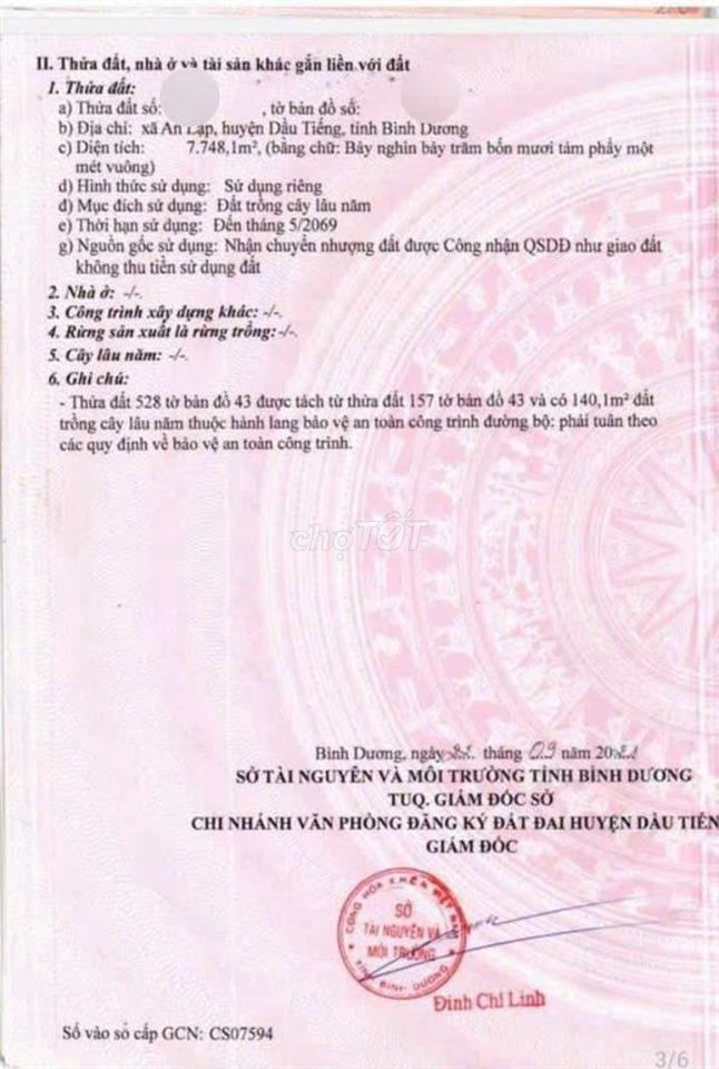 Xưởng Bán hoặc cho thuê 7.800m² giá 37 tỷ, giá thuê 2,4USD/Tháng 