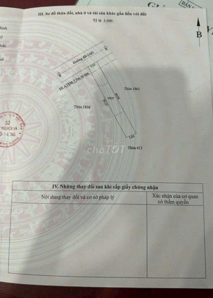 Đất nền khu căn hộ cao cấp 200m² có 80m thổ cư giá rẻ 2 tỷ 650 triệu.